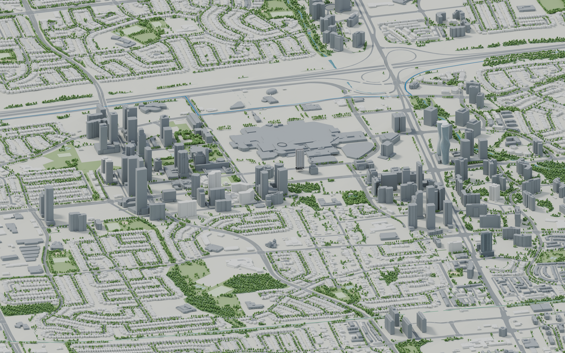 Downtown existing municipal context