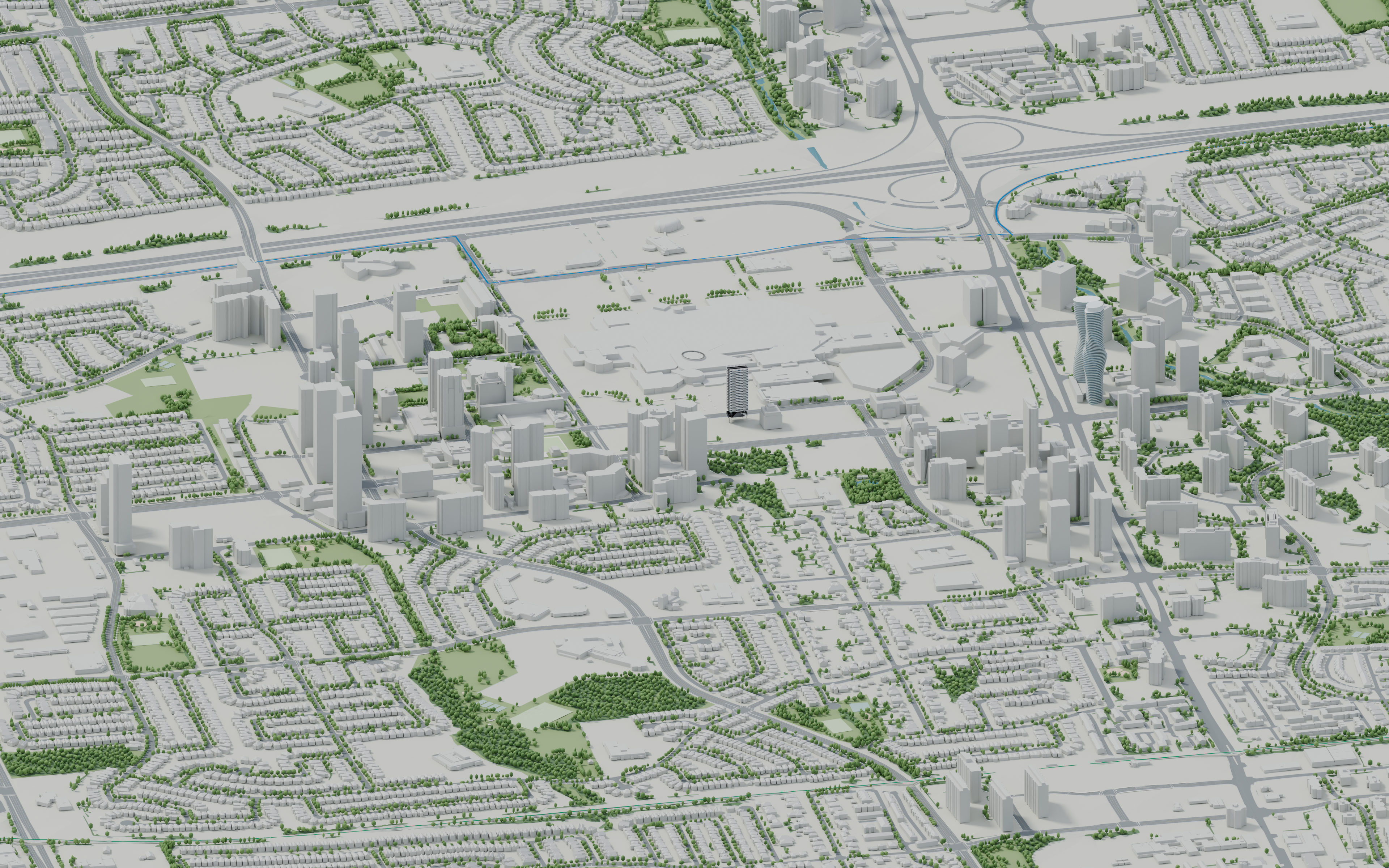 Downtown existing municipal context